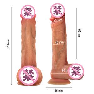 8.2 Inch Thrusting <strong>Dildo</strong> Vibrator Sex Toys - Realistic Huge <strong>Dildo</strong> with <strong>10</strong> Thrusting &amp; Vibrating &amp; Heating Modes,Adult Toys penis - Product Image 1