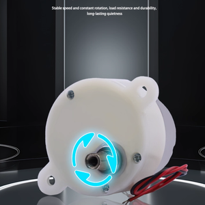 Мотор-редуктор постоянного тока 24 мм, 3-6 В, низкоскоростной, с высоким крутящим моментом, для роботов, вращающихся дисплеев, поделок и рекламных световых коробов - Product Image 5