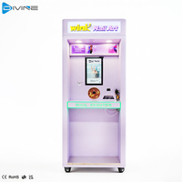 Distributeur automatique de vernis à ongles 24h/24 sans surveillance avec sub-armoires, code QR, vérification des pièces de monnaie et système basé sur le cloud