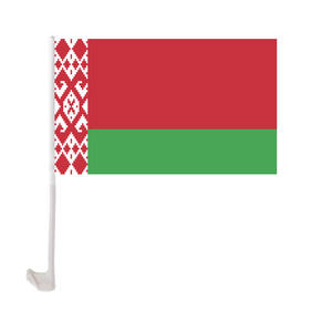 Рекламный флаг Belarus 12x18, персонализированный флаг из полиэстера с пластиковым стержнем - Product Image 3