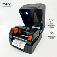 Impresora de Códigos de Barras de Plástico THYK T4201 de 4.25 Pulgadas con Instalación Automática, Software Gratuito en Inglés y Soporte de Entrenamiento Remoto 1 a 1 para Almacenes
