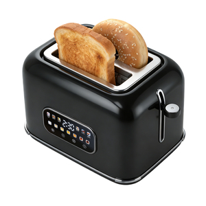 Tostadora Digital de 850W con Cuerpo de Plástico, Pantalla Táctil a Color, Calentamiento Rápido, 2 Rebanadas, Tostadora Eléctrica Inteligente - Product Image 1
