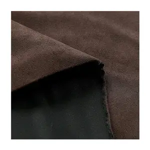 Good UV Protection And Color Fastness Woven Suede Fabric for Garment Furniture Upholstery Car And Sofa