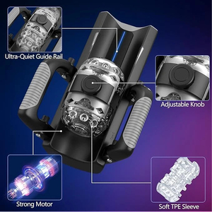 Meilleure vente : Godet de masturbation masculin télescopique automatique mains libres à poussée continue - Product Image 6