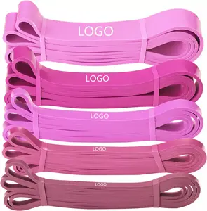 2023 Hot Sell 100% Latex Pull Up Assist Band Resistance Band Set Exercise Power Bands