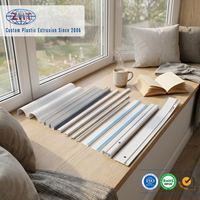 Perfil de Extrusión de PVC para Rieles de Cortina a Precio Competitivo para Instalaciones de Cortinas a Gran Escala