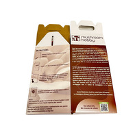 Boîtes d'emballage en carton ondulé pour kit de culture de champignons de la mer biologiques avec impression personnalisée