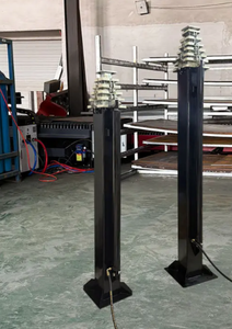 10ft ascenseur 2200lbs rotatif 360 tour de publicité extérieure affichage d'événement mât télescopique hydraulique pour remorque d'écran LED Mobile - Product Image 6