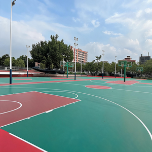 Sistema de Pista de Tenis Profesional Runsure, Resistente a la Abrasión y No Tóxico, para Campus Universitarios <span class=keywords><strong>en</strong></span> el Reino Unido, Alemania y Europa, Directo de Fábrica - Product Image 2