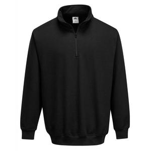 PORTWEST - B309BKRXXXL Sweat-shirt noir col zippé Sorrento-EAN 5036108276783 WORK HOODIES - Product Image 1