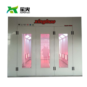 Cabine <span class=keywords><strong>de</strong></span> peinture automobile fiable avec système <span class=keywords><strong>de</strong></span> séchage automobile, mur en EPS <span class=keywords><strong>de</strong></span> 75 mm, débit d'air <span class=keywords><strong>de</strong></span> 24000 m³/h, système d'évacuation <span class=keywords><strong>de</strong></span> fumée <span class=keywords><strong>de</strong></span> 7,5 kW, certifiée CE - Product Image 5