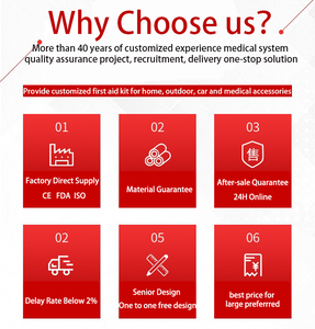 Botiquín de primeros auxilios Equipo de supervivencia Caja de primeros auxilios para el hogar con artículos para el hogar Suministros médicos botiquín de primeros auxilios táctico - Product Image 5