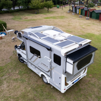 Ventes directes d'usine Soleflex, auvents pour camping-cars en alliage d'aluminium avec compartiments extensibles et auvent électrique pour caravane