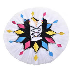 Tutu de danse professionnel <span class=keywords><strong>Coppelia</strong></span>, blanc, Paquita, pour les compétitions de ballet et les spectacles - Product Image 6