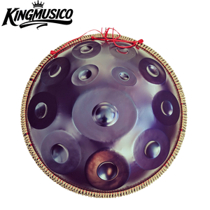 Tambour en acier Handpan personnalisé |   Tambour suspendu artisanal accordé à 440 Hz / 432 Hz pour la guérison sonore et les performances - Product Image 6