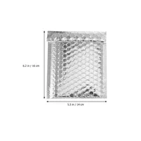 100 enveloppes matelassées à bulles, robustes, pour l'envoi de coques de téléphone portable et d'accessoires de mode, fabriquées en Chine continentale