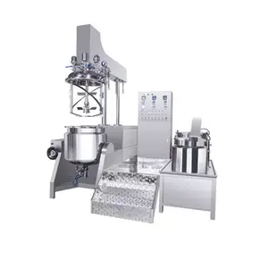 Hair Shampoo Liquid Soap Shampoo Making Machine Cosmetic Mixer Vacuum Homogenizer Emulsifier