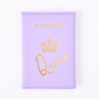 Logo personnalisé porte-passeport organisateur famille couverture voyage portefeuille passeports porte-sacs en gros pas cher passeport couverture
