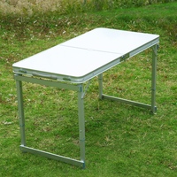 Ensemble table et chaises d'extérieur pliables en alliage d'aluminium léger et résistant à la rouille, design ferme, avec parasol, mobilier d'extérieur
