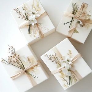 Atractiva Caja de Regalo de Papel Multicolor con Apariencia Exquisita para Empacar Regalos y Uso Decorativo - Product Image 3