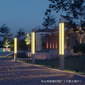 Lampe LED de paysage Yueyan Square 60W, lampadaire extérieur pour jardin, villa, cour - Product Image 4