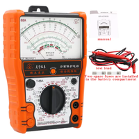 Multimètre analogique NJTY, sonnerie mécanique de haute précision, protection contre les surcharges, table universelle, aimant interne, 88A