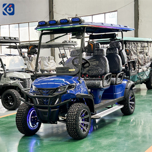รถกอล์ฟไฟฟ้า CAMP Street Legal 72V 5KW <span class=keywords><strong>6</strong></span> ที่นั่ง แบตเตอรี่ลิเธียม สำหรับขับขี่ออฟโรด รถคลับคาร์สุดหรู สำหรับชุมชนและการท่องเที่ยวในเมือง - Product Image 2