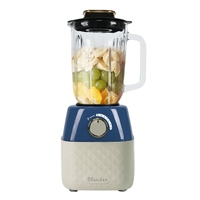 Machine 3-en-1 Multifonction 1.5L 1.8L Haute Vitesse pour Cuisine Hôtel Maison : Mixeur, Broyeur de Table, Presse-Agrumes et Blender Électrique pour Smoothies