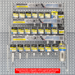 Espositore da appendere/da tavolo per utensili industriali, set completo da 72 pezzi (numero 1) - Product Image 4