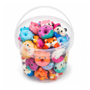 Juguete de espuma PU suave y de levantamiento lento, con forma de donut de animal, para intercambio de San Valentín, sin dulces, recuerdo de fiesta, importado, TOYSRUNNER, 5-7 años, al por mayor - Product Image 6