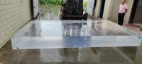 Enclos paysagers extérieurs personnalisables en Lucite, panneaux muraux transparents en acrylique pour piscines, épaisseur sur mesure