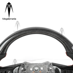 Volante Deportivo Personalizado de Fibra de Carbono y Alcántara para Jeep Cherokee, Compass, <span class=keywords><strong>Renegade</strong></span> y Patriot - Product Image 2