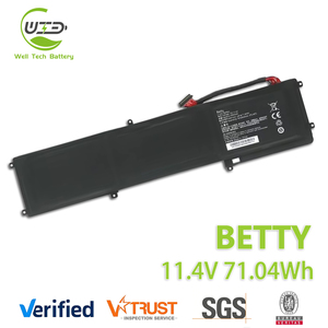 Batería Nueva para Portátil Betty, Compatible con <span class=keywords><strong>Razer</strong></span> <span class=keywords><strong>Blade</strong></span> de <span class=keywords><strong>14</strong></span> Pulgadas 2014 RZ09-0102 RZ09-0116 RZ09-01161E31 RZ09-0130 RZ09-01301E20 - Product Image 1