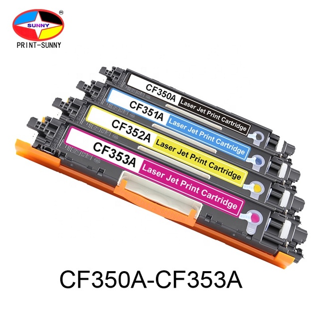 Factory Direct Sale Compatible Toner Cartridge for HP CF350A Toner 130A CE310A 126A for HP Color LaserJet MFP M176 177 100