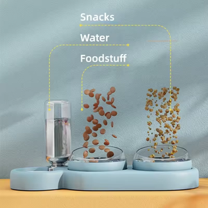 Vente en gros de distributeur d'eau et de nourriture 3 en 1 de haute qualité, bol pour animaux de compagnie - Product Image 6