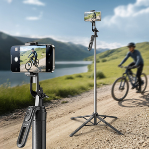 Jopree Y26 tüm Metal 360 ° Selfie sopa ve Tripod 1.8m uzatılabilir 32cm katlanabilir 10m kablosuz kumanda paslanmaz çelikten yapılmış - Product Image 2
