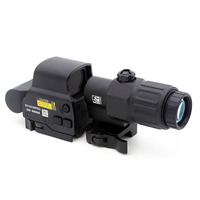 Lunette de visée holographique Exps3 558 de haute qualité à prix abordable avec grossisseur G33 3x, viseur hybride