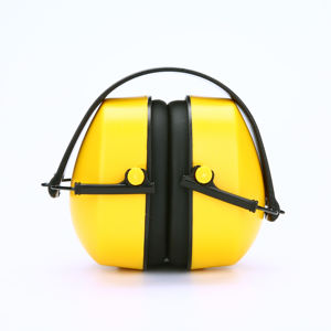 ที่ปิดหูกันเสียงแบบปรับแต่งได้ป้องกันหัวลูกเรือสนามบินแบบ High-Vis สำหรับคนงานทางลาด - Product Image 1