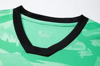 Ensemble Maillot et Short de Football Vert Menthe Personnalisé – Tenue de Football Personnalisée en Gros, Imprimée par Transfert Thermique, Coupe Athlétique en Polyester