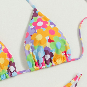 Triangle Cup Sexy Girl Femmes Micro <span class=keywords><strong>Bikini</strong></span> Maillots De Bain <span class=keywords><strong>Hijab</strong></span> 3 Pièces <span class=keywords><strong>Bikini</strong></span> - Product Image 3