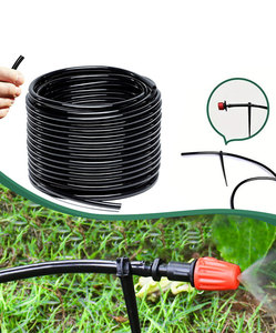 Tuyaux micro-capillaires en PVC noir de 4/7 mm pour la connexion de têtes d'arrosage agricoles/goutteurs à flèche - Product Image 2