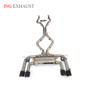 In acciaio inox valvola di scarico silenziatore Catback per <span class=keywords><strong>BMW</strong></span> X5M X6M <span class=keywords><strong>F85</strong></span> F86 4.4T con parti di tubo di tornitura automatica di alta qualità - Product Image 6