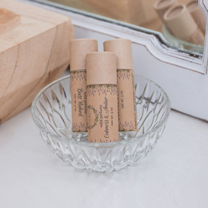 Emballage cylindrique en matériaux recyclables, carton cadeau, papier kraft biodégradable, tube en papier pour cosmétiques et rouges à lèvres - Product Image 6