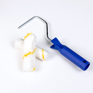 Tête de <span class=keywords><strong>brosse</strong></span> à rouleau miniature de qualité industrielle personnalisable OEM, 3'', 4'', 6'', en polyester, pour <span class=keywords><strong>peinture</strong></span> domestique et bricolage - Product Image 4