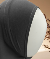 Hijab instantané en jersey extensible de qualité supérieure, foulard en jersey à une boucle, châles hijabs faciles à porter, châle en jersey pour femmes musulmanes, tudung
