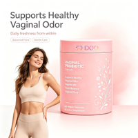 Capsules Probiotiques Superfood pour Femmes avec Probiotiques Vaginaux et Enzymes Digestives, Aide à Maintenir un Équilibre Interne Féminin Stable