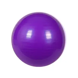 Großhandel benutzer definierte Logo Größe Big Pvc 60Cm Yoga Release Ball mit Pump Yoga Fitness geräte