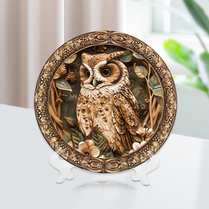 Thiết kế mới chất lượng cao tinh tế đẹp đa dạng mô hình động vật yếu tố nhựa đĩa nghệ thuật thủ công mỹ nghệ tấm đồ trang trí nhà - Product Image 5