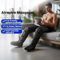 Bottes de massage électriques pour les jambes et les pieds, 4 ou 6 chambres, pour la circulation sanguine et la relaxation à domicile