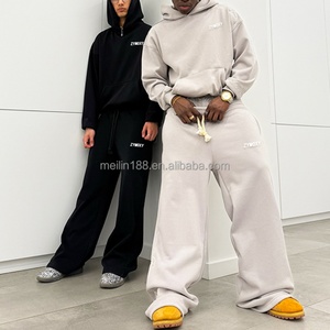 Fabricant de survêtements, ensemble de jogging unisexe de haute qualité, sweat-shirt à capuche 420 g/m² et pantalon de survêtement à double taille - Product Image 1